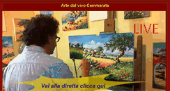 Desktop Screenshot of dipinticammarata.it